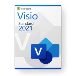Microsoft Visio 2021 Standard Lizenz für 3 PC