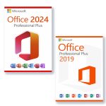 Microsoft Office 2024 Professional Plus + Microsoft Office 2019 Professional Plus für 3 PC